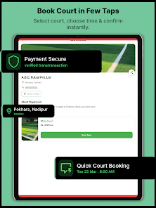Book Playgrounds: Futsal Court screenshot 6