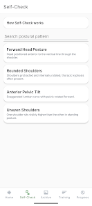 PosturalHealthMonitoring screenshot 2