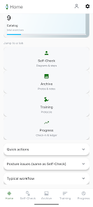 PosturalHealthMonitoring screenshot 1