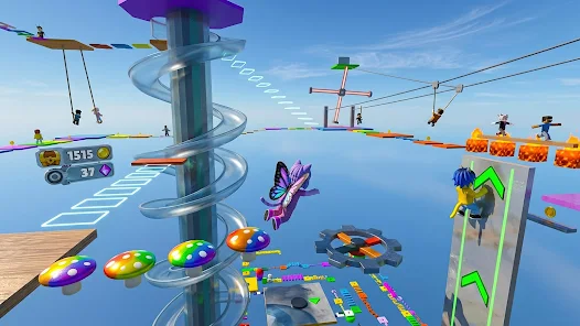 Obby Runner: Parkour Games 3D screenshot 2