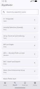 AlgoMaster screenshot 2