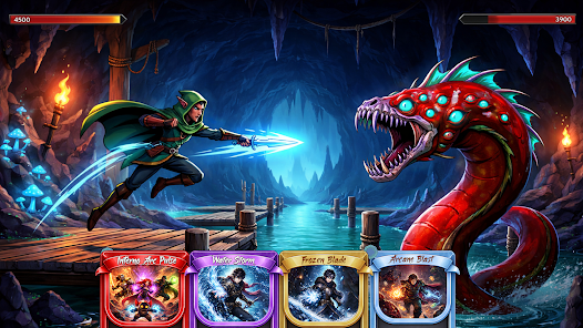 Slay Card Spire Battle screenshot 1