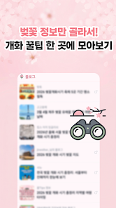 벚꽃지도- 한눈에 보는 전국 벚꽃 개화일과 명소 정보 screenshot 4