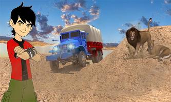 Speedster Superhero Truck Sim Desert Cargo Mania screenshot 4