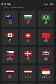 FX Europe — Currency Converter screenshot 7