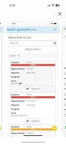 Wash Systems OPEn screenshot 2