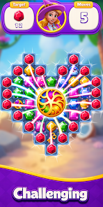 Jewels Match 3 Puzzle: Offline screenshot 2
