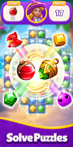 Jewels Match 3 Puzzle: Offline screenshot 3