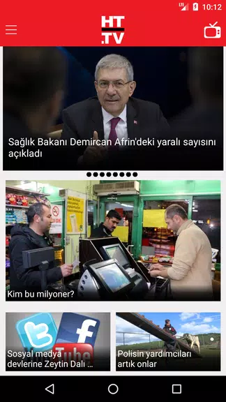Haberturk TV screenshot 1