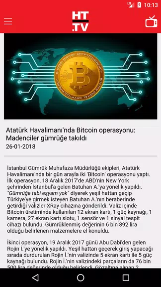 Haberturk TV screenshot 3