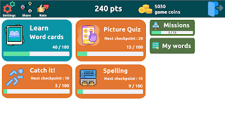 Learn Animals English Words screenshot 8