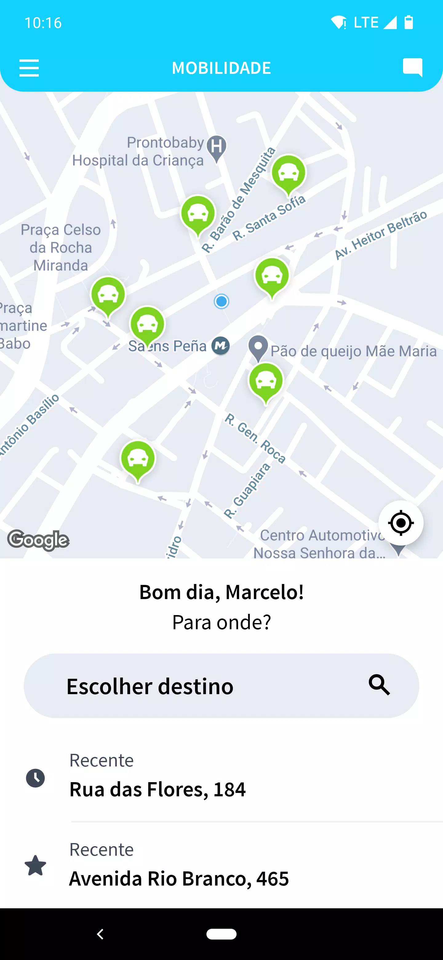Mobilidade screenshot 1