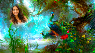 Peacock Photo Frames & Editor screenshot 6