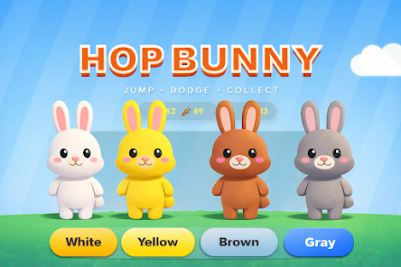 Hop Bunny: Run & Jump Game screenshot 2