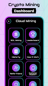 SOL Cloud Mining Solana Mine screenshot 2
