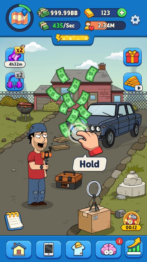 Idle Vlogger screenshot 2