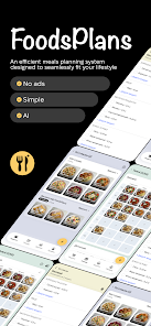 FoodsPlans screenshot 1