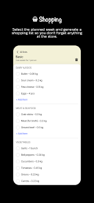 FoodsPlans screenshot 4