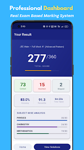 JEE NEET Mock Test Offline-Tej screenshot 3