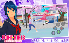 Fight Girls Anime High School screenshot 3