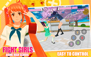 Fight Girls Anime High School screenshot 2