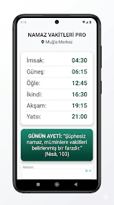 Namaz Vakitleri PRO screenshot 1