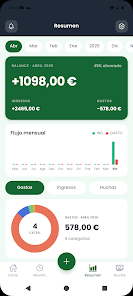 MoFlo: Ahorro y Presupuesto screenshot 4