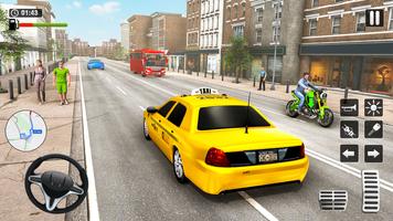Taxi Driver 3D: City Taxi Game screenshot 2