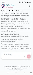 Wise Love - Relationship Coach screenshot 3