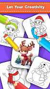 Christmas Coloring Book Game screenshot 3