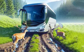 Hill Bus Simulator Bus Game screenshot 9