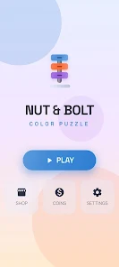 Nut & Bolt Sort: Color Puzzle screenshot 1