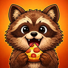 Hungry Raccoon Clicker: Idle APK