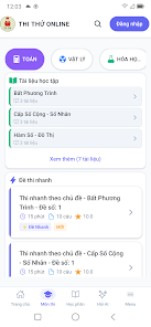 Thi Thử Online screenshot 2