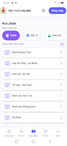 Thi Thử Online screenshot 3