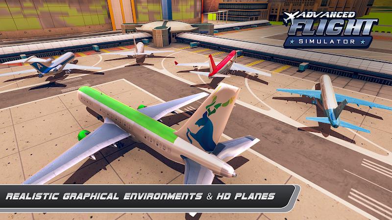 Airplane Simulator Plane Games screenshot 15