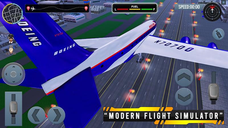 Airplane Simulator Plane Games screenshot 19