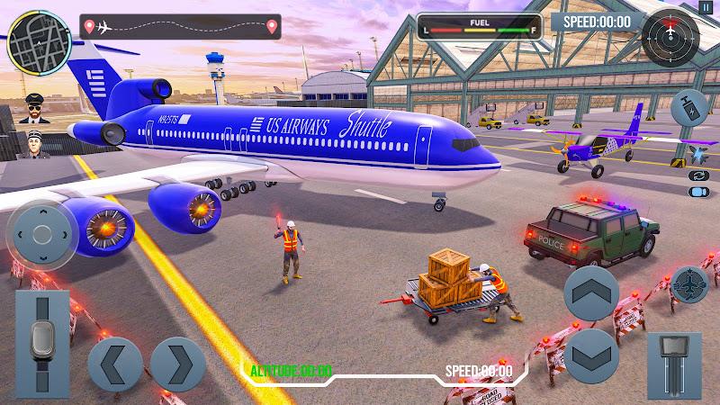 Airplane Simulator Plane Games screenshot 10