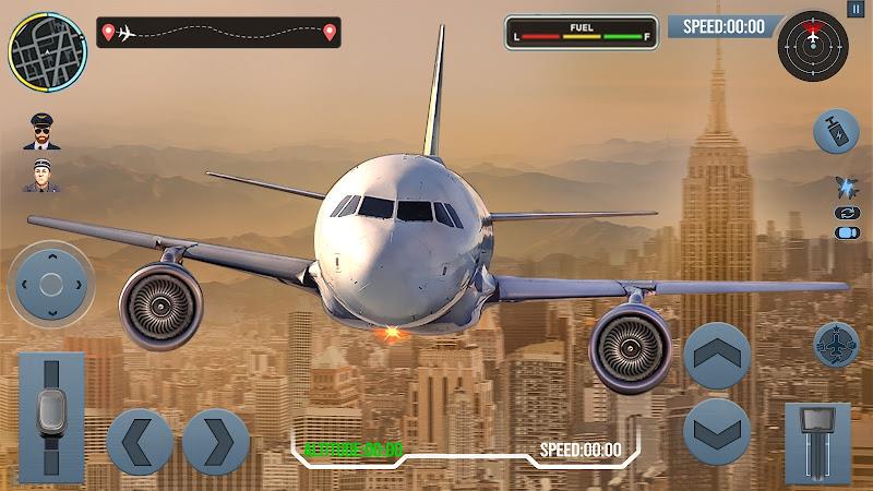 Airplane Simulator Plane Games screenshot 17