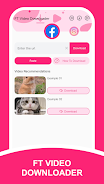 FT Video Downloader screenshot 1