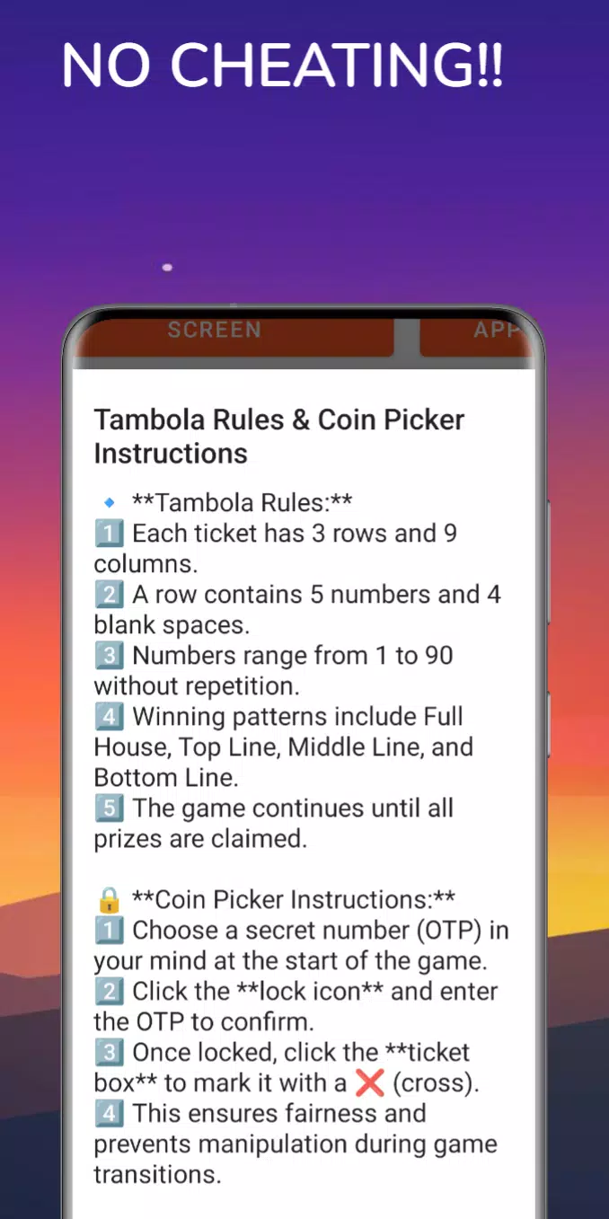 Tambola Housie - Coin Picker screenshot 6