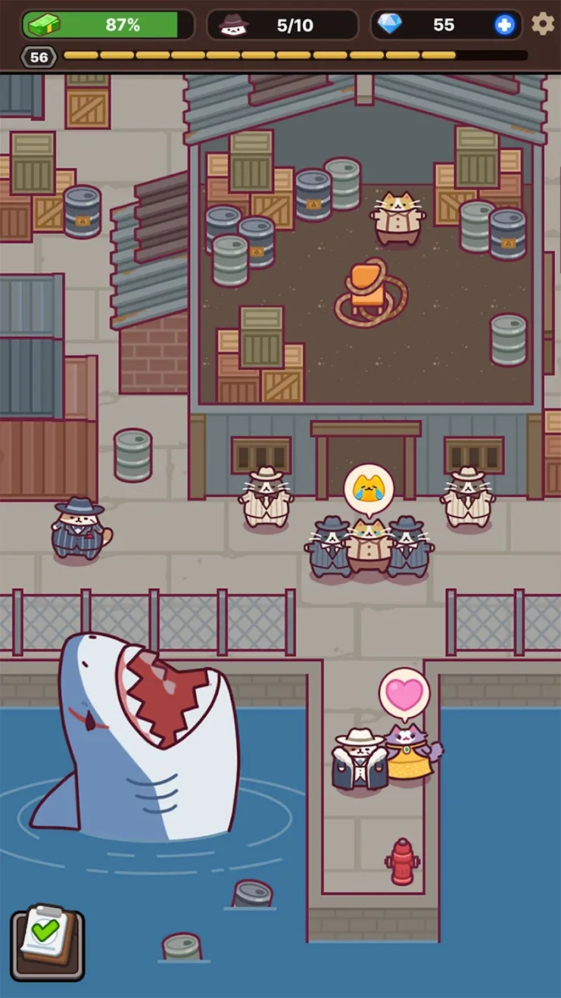 Cat Mafia : Idle Tycoon Games screenshot 4