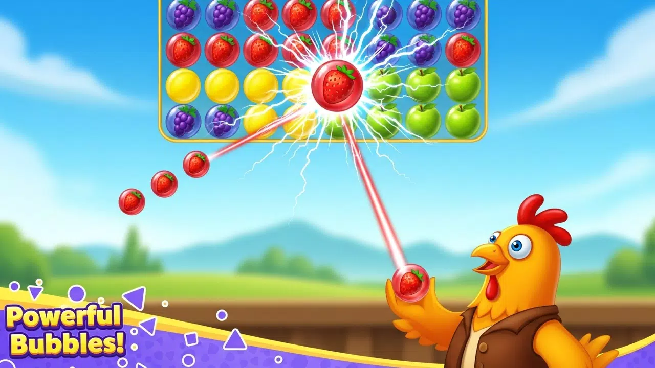 Farm Fruits Bubble Shooter screenshot 3