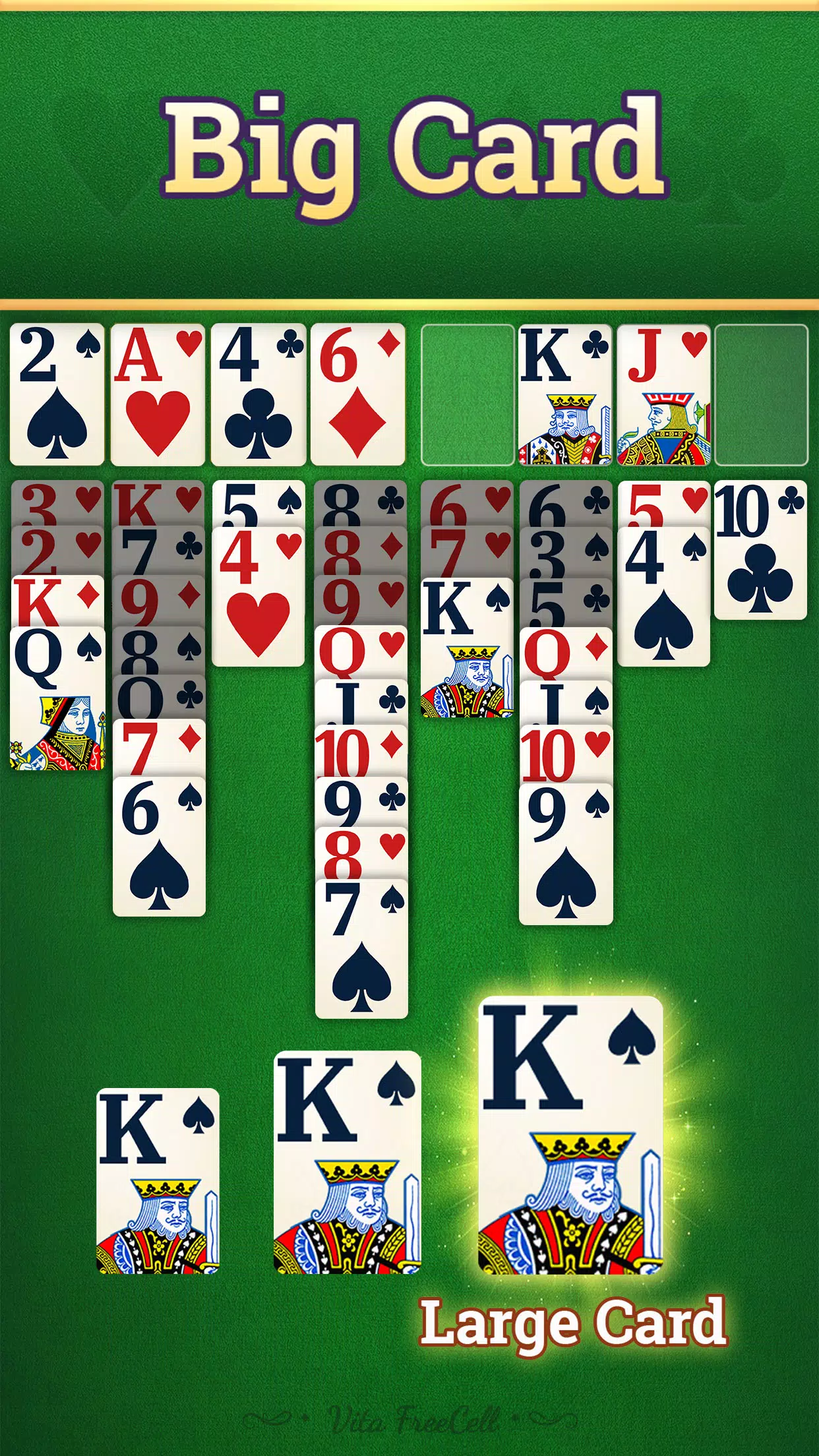 Vita FreeCell screenshot 2