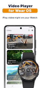 Video Player for Wear: Piley screenshot 1