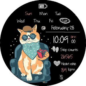BFF146- Blackboard Art Cat screenshot 12