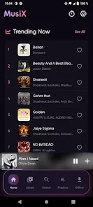 MusiX Pro Offline Music Player screenshot 2