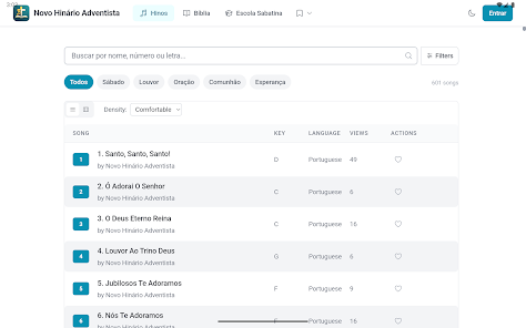 Novo Hinário Adventista screenshot 10