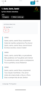 Novo Hinário Adventista screenshot 3