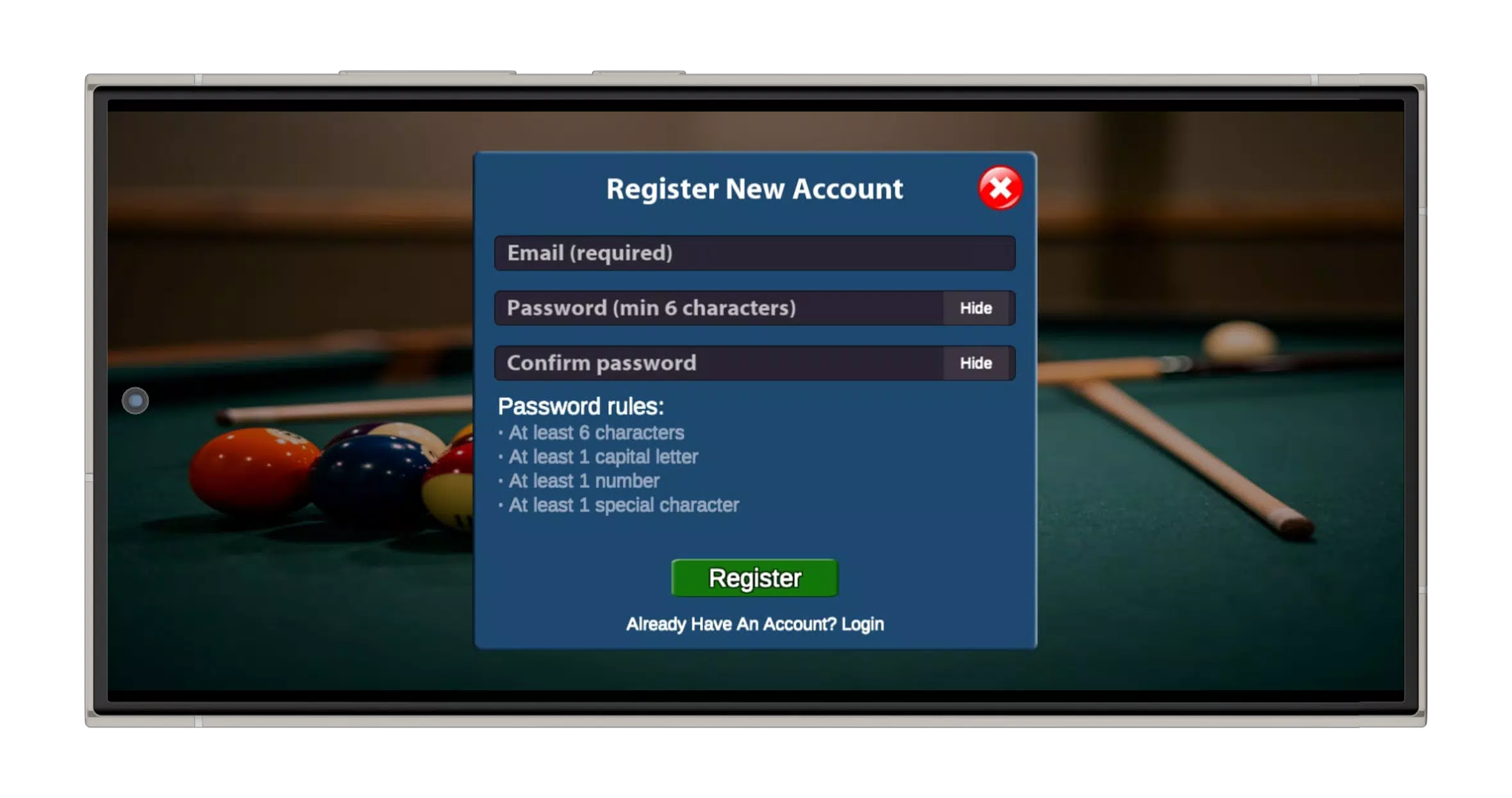 Poolverse screenshot 1